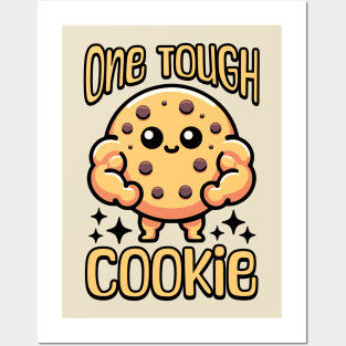 One Tough Cookie! Cute Cookie Pun Posters and Art